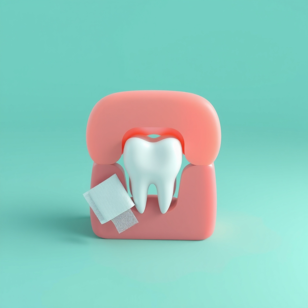 Illustration: Dry Socket After Tooth Extraction: Causes, Symptoms and Treatment