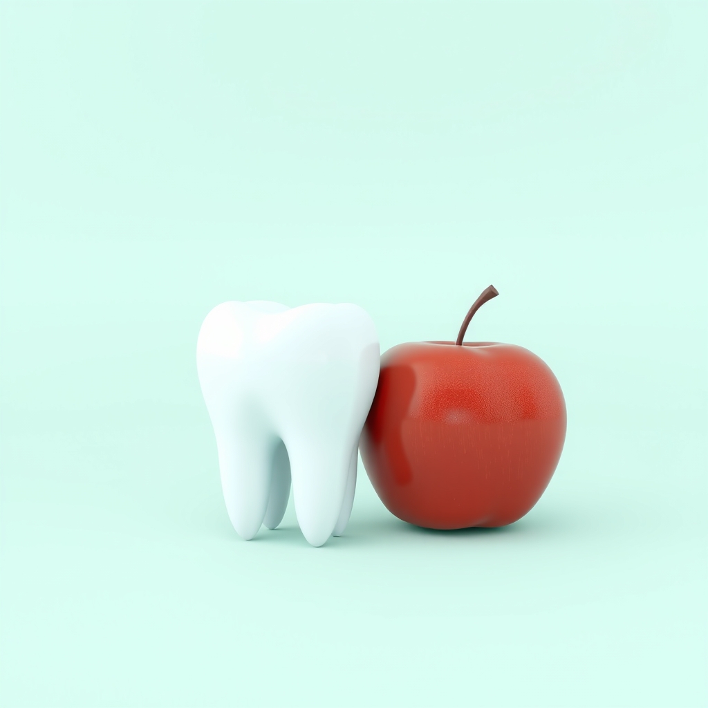 Illustration: Foods and Drinks That Strengthen or Weaken Tooth Enamel