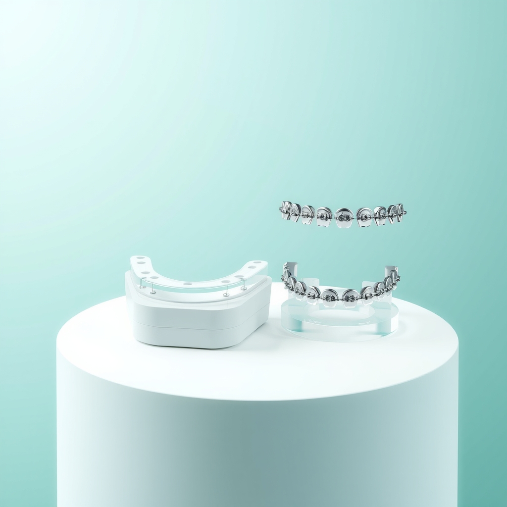 Illustration: Clear Aligners vs Metal Braces: Making the Right Choice