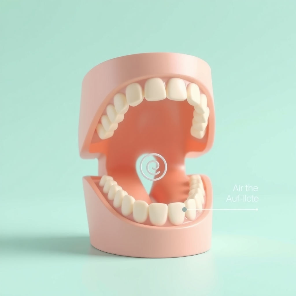 Illustration: How Chronic Mouth Breathing Affects Your Child's Jaw and Teeth