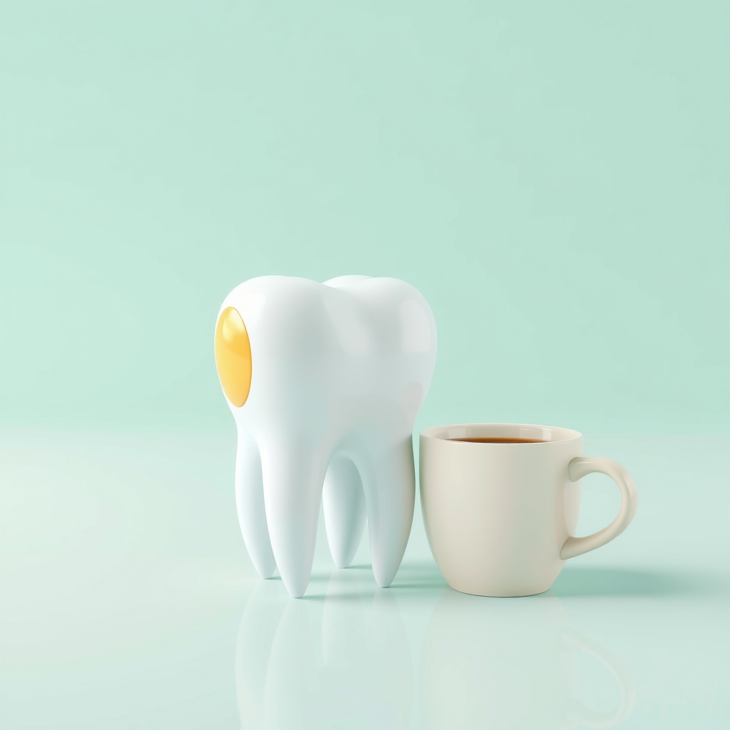Illustration: Why Do Teeth Get Discolored? Causes and Treatment Options Explained