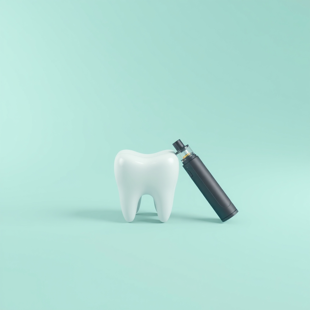 Illustration: How Vaping and E-Cigarettes Affect Your Gums, Teeth and Oral Tissues